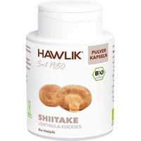 Produktbild von Hawlik Shiitake Pulver Kapseln 250 Stück