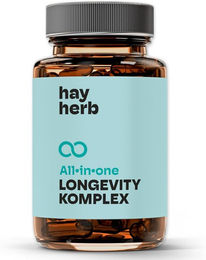 Hay Herb Longevity Komplex Kapseln mit PQQ und Grüntee vegan – Bild 1 von 2