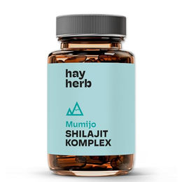 Hay Herb Mumijo Shilajit Kapseln vegan laktosefrei und glutenfrei – Bild 1 von 3