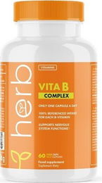 Hay Herb Vitamin B-Komplex Vegan 60 Kapseln für Sportler – Bild 1 von 2