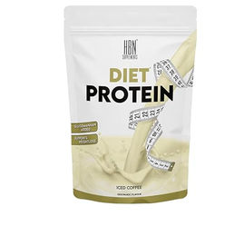 HBN Diet Protein Iced Coffee Pulver mit Milchprotein, Kürbiskernprotein, Favabohnenprotein und Glucomannan 700g – Bild 1 von 1