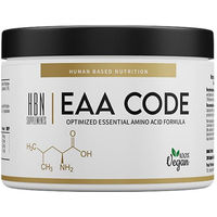 Produktbild von HBN EAA Code Essentielle Aminosäuren Kapseln vegan glutenfrei 200 Kapseln