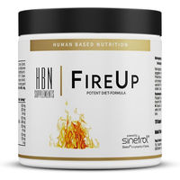 Produktbild von HBN FireUp Kapseln mit Sinetrol XPUR, Capsaicin, Grüntee, EGCG und grünem Kaffeebohnen Extrakt, 120 Kapseln, vegan, glutenfrei