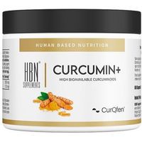 Produktbild von HBN Supplements Curcumin+ Kapseln vegan ohne Zusatzstoffe 60 Stück
