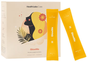 Health Labs Care GlowMe Kollagen mit marinem Fisch Ananas-Mango Geschmack 30 Sticks – Bild 1 von 1