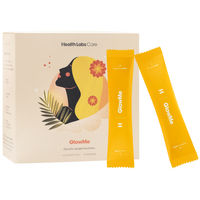 Produktbild von Health Labs Care GlowMe Kollagen mit marinem Fisch Ananas-Mango Geschmack 30 Sticks
