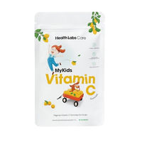 Produktbild von Health Labs Care Vitamin C Gummis mit Ascorbinsäure für Kinder vegan und zuckerfrei 60 Stück