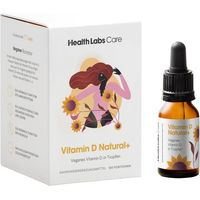Produktbild von Health Labs Care Vitamin D Tropfen 1000 IE vegan ohne Zusatzstoffe