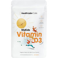 Produktbild von Health Labs Care Vitamin D3 Gummies für Kinder zuckerfrei ohne Gelatine 60 Stück