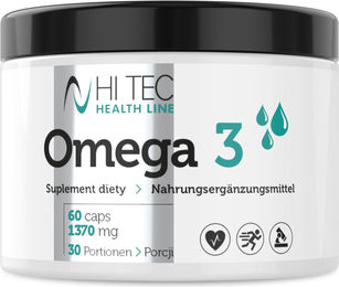 HEALTH LINE Omega 3-6 Kapseln für Erwachsene 60 Stück – Bild 1 von 2