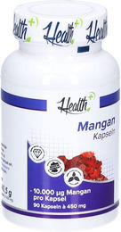 HEALTH+ Mangan Kapseln vegan ohne Zusatzstoffe 90 Stück – Bild 1 von 1