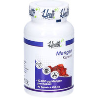 Produktbild von HEALTH+ Mangan Kapseln vegan ohne Zusatzstoffe 90 Stück