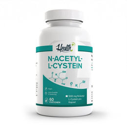 HEALTH+ N-Acetyl-L-Cystein Kapseln vegan ohne Zusatzstoffe 120 Stück – Bild 1 von 1