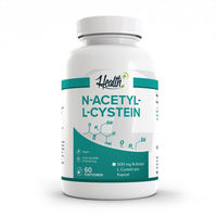 Produktbild von HEALTH+ N-Acetyl-L-Cystein Kapseln vegan ohne Zusatzstoffe 120 Stück
