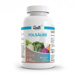 HEALTH+ Nutrition Folsäure Kapseln für Schwangere und Stillende 60 Stück – Bild 1 von 1