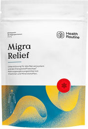 Health Routine Migra Relief mit Vitamin B2 in Kapseln – Bild 1 von 3