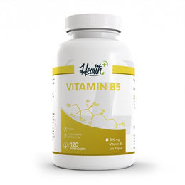 Health+ Vitamin B5 Pantothensäure Kapseln 120 Stück – Bild 1 von 1
