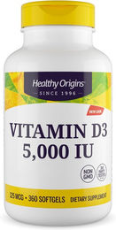 Healthy Origins Vitamin D3 Depot Kapseln 5000 IE 360 Stück – Bild 1 von 1