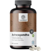Produktbild von HealthyWorld Ashwagandha Bio Kapseln 500 mg 240 Stück