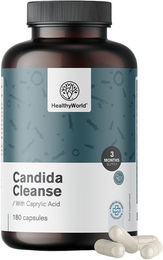 HealthyWorld Candida Cleanse Kapseln für Frauen vegan ohne Zusatzstoffe 180 Stück – Bild 1 von 1