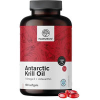 Produktbild von HealthyWorld Krillöl 1200 mg Kapseln 180 Stück