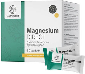HealthyWorld Magnesium DIRECT Komplex Pulver 400 mg für Sportler – Bild 1 von 1