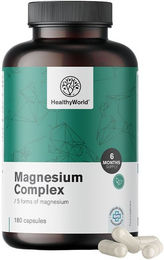 HealthyWorld Magnesium Komplex vegan laktosefrei ohne Zusatzstoffe 180 Kapseln – Bild 1 von 1