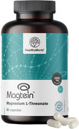 HealthyWorld Magnesium L-Threonat Magtein vegan ohne Zusatzstoffe Kapseln – Bild 1 von 1