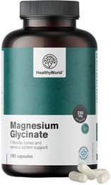 HealthyWorld Magnesiumbisglycinat 250 mg Kapseln 180 Stück – Bild 1 von 1