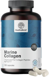 HealthyWorld Meereskollagen Fischkollagen Typ I & III 1170 mg Kapseln – Bild 1 von 1