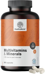HealthyWorld Multivitamine und Mineralien Kapseln vegan ohne Zusatzstoffe – Bild 1 von 1