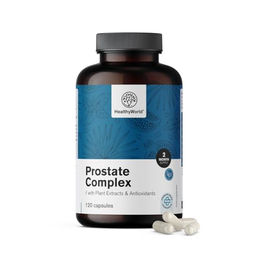 HealthyWorld Prostata Komplex Kräuter-Komplex vegan 120 Kapseln – Bild 1 von 6