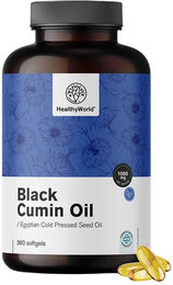 HealthyWorld Schwarzkümmelöl Kapseln ohne Zusatzstoffe 360 Stück – Bild 1 von 1