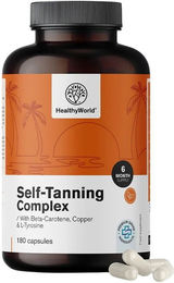 HealthyWorld Self-Tanning Complex Kapseln 180 Stück – Bild 1 von 1