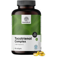 Produktbild von HealthyWorld Tocotrienol-Komplex mit Vitamin E Kapseln 60 Stück