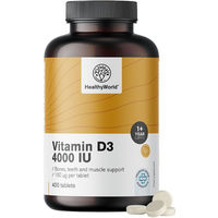 Produktbild von HealthyWorld Vitamin D3 4000 IE Tabletten