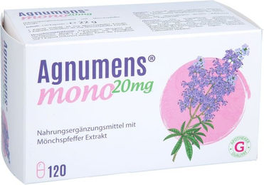 Hecht Pharma AGNUMENS mono 20 mg Kapseln 120 Stück – Bild 1 von 1