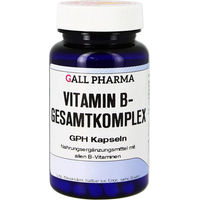 Produktbild von Hecht Pharma B-Komplex Kapseln 60 Stück für Erwachsene, Schwangere, Stillende und Sportler