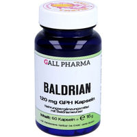 Produktbild von Hecht Pharma Baldrian 120 mg Kapseln ohne Zusatzstoffe 60 Stück