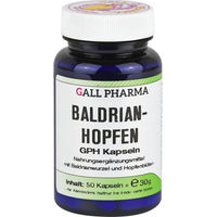 Produktbild von Hecht Pharma Baldrian Hopfen GPH Kapseln glutenfrei 50 Stück