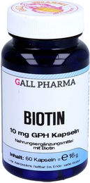 Hecht Pharma Biotin 10 mg Kapseln 60 Stück – Bild 1 von 2