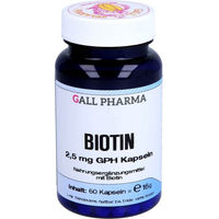 Produktbild von Hecht Pharma Biotin 2,5 mg Kapseln 60 Stück