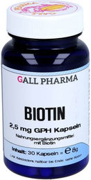 Hecht Pharma Biotin 2,5 mg Kapseln für Erwachsene 30 Stück – Bild 1 von 3
