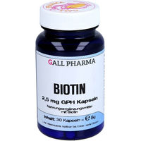 Produktbild von Hecht Pharma Biotin 2,5 mg Kapseln für Erwachsene 30 Stück