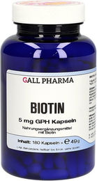 Hecht Pharma Biotin 5 mg Kapseln 180 Stück – Bild 1 von 1