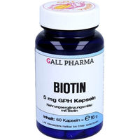 Produktbild von Hecht Pharma Biotin 5 mg Kapseln 60 Stück für Erwachsene