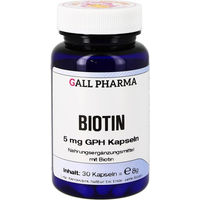 Produktbild von Hecht Pharma Biotin 5 mg Kapseln für Erwachsene 30 Stück