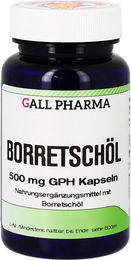Hecht Pharma Borretschöl Kapseln 84 mg glutenfrei laktosefrei hefefrei 120 Stück – Bild 1 von 1
