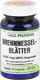 Hecht Pharma Brennnessel Kapseln 250 mg 50 Stück laktosefrei und glutenfrei – Bild 1 von 2