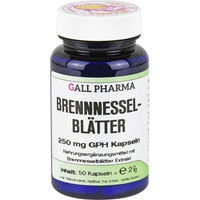 Produktbild von Hecht Pharma Brennnessel Kapseln 250 mg 50 Stück laktosefrei und glutenfrei